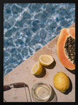Sunny Poolside Fruits