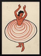 Vibrant Cancan Dancer