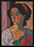 Vibrant Mosaic Portrait