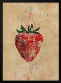 Rustic Painted Strawberry