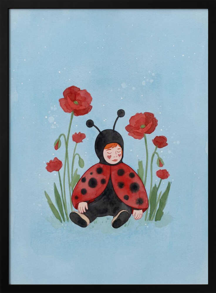 Sleeping Ladybug Baby