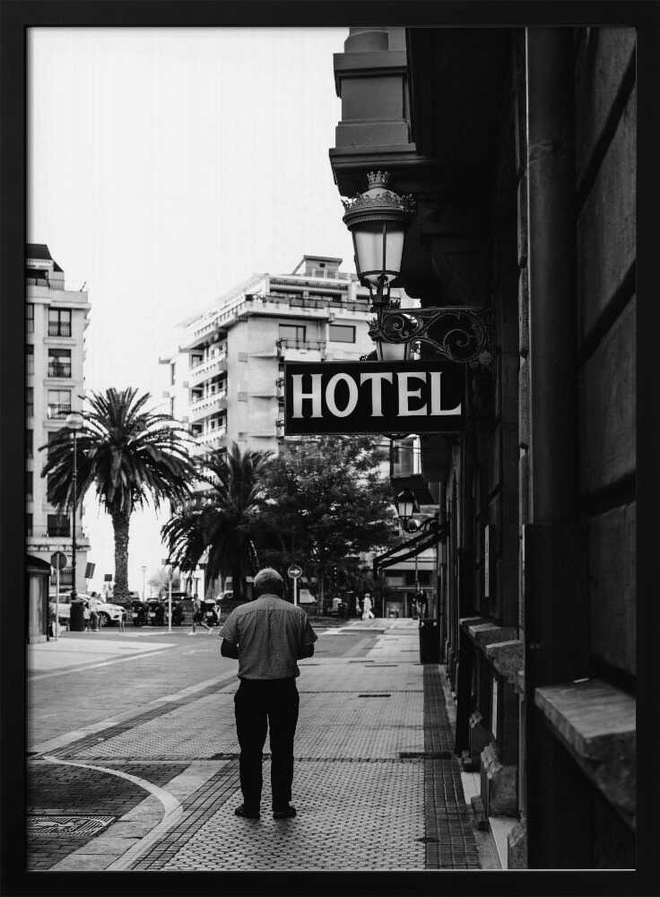 Man By City Hotel Aimee Giles