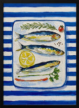 Fresh Sardines Blue Stripes