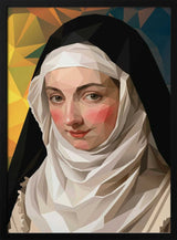 Serene Geometric Nun Low Profile