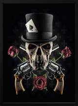 Elegant Gunslinger Skull