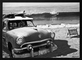 Vintage Car Surf Beach