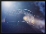 Misty Night Van Art Print UK — Dark Moody Vibrant Wall Art — Living Room — Wall It All Prints