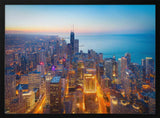 Chicago Skyline Twilight