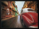 Havana Red Classic Car Art Print UK — Vintage Vibrant Wall Art — Living Room — Wall It All Prints