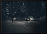 Dark Road Traveler Art Print UK — Dark Moody Dark Wall Art — Living Room — Wall It All Prints