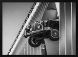 Classic Car Breaking Wall Art Print UK — Abstract Dark Wall Art — Living Room — Wall It All Prints
