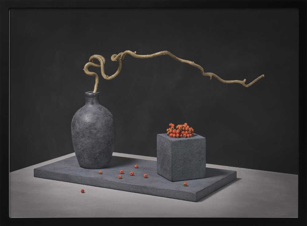 Modern Still Life Composition Art Print UK — Abstract Calm Wall Art — Bedroom — Wall It All Prints