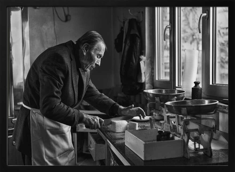 Old Man's Kitchen Craft Art Print UK — Vintage Dark Wall Art — Kitchen — Wall It All Prints