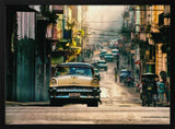Vintage Car Havana Street Art Print UK — Vintage Vibrant Wall Art — Living Room — Wall It All Prints