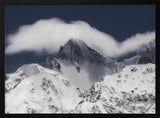 Majestic Mountain Clouds Art Print UK — Dark Moody Calm Wall Art — Living Room — Wall It All Prints