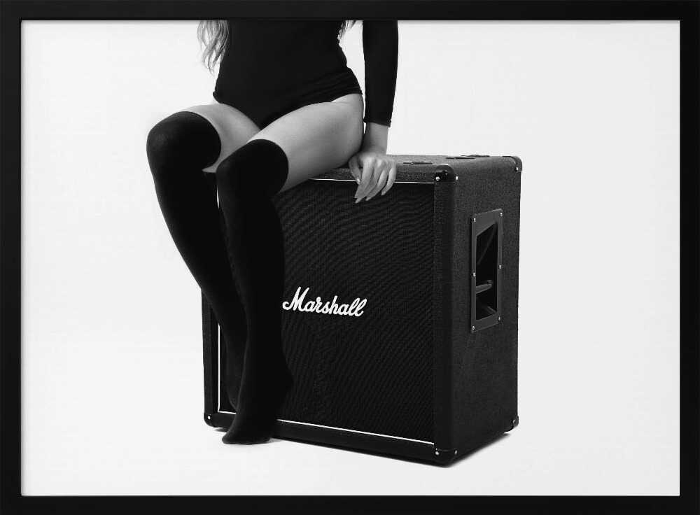 Rock And Roll Legs Art Print UK — Portrait Vibrant Wall Art — Living Room — Wall It All Prints