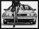Sleek Car Sophistication Art Print UK — Portrait Vibrant Wall Art — Living Room — Wall It All Prints