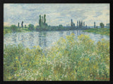 Banks Of The Seine Claude Monet