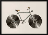 Vintage Vinyl Bicycle