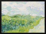 Green Wheat Fields, Auvers (1890) By Vincent Van Gogh