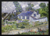 Vincent Van Gogh's Houses At Auvers (1890) Famous