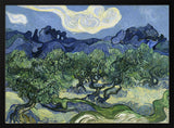 Vincent Van Gogh's Olive Trees With the Alpilles In the Background (1889)