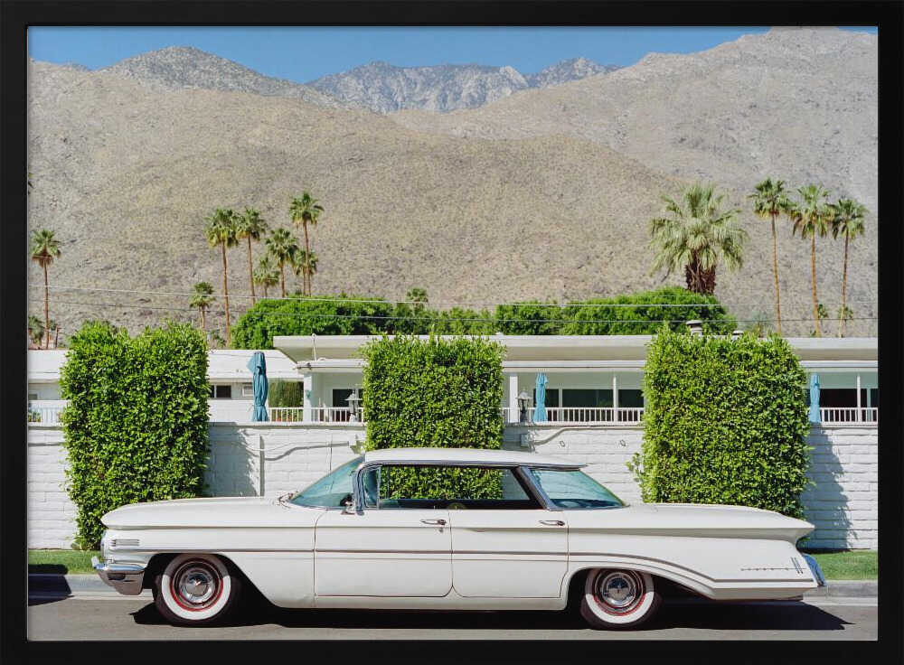 Palm Springs Ride Art Print UK — Botanical Fresh Wall Art — Living Room — Wall It All Prints