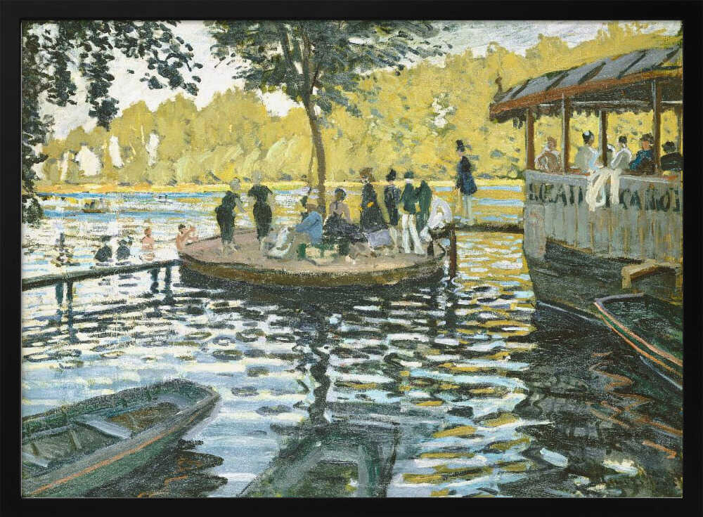 La Grenouillère (1869) By Claude Monet Claude Monet