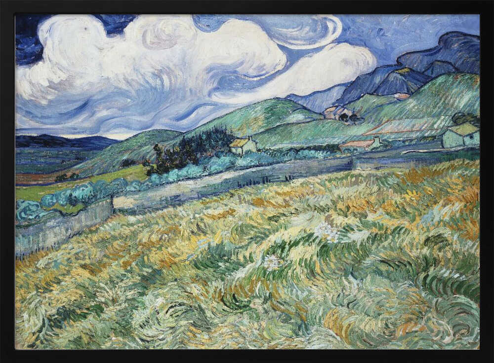 Landscape From Saint Rémy (1889)