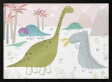 Cute Pastel Dinosaurs