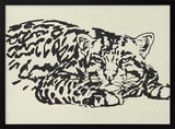 Resting Leopard Gaze