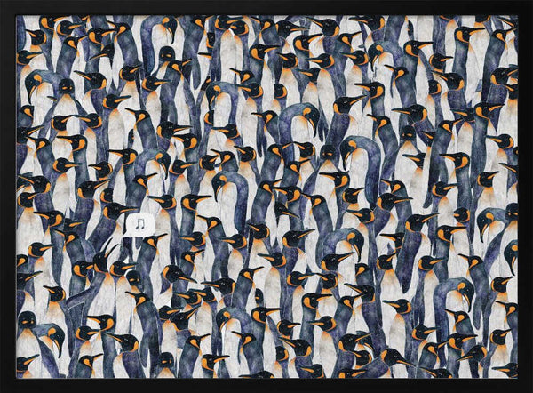 Singing King Penguins