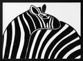 Bold Zebra Stripes