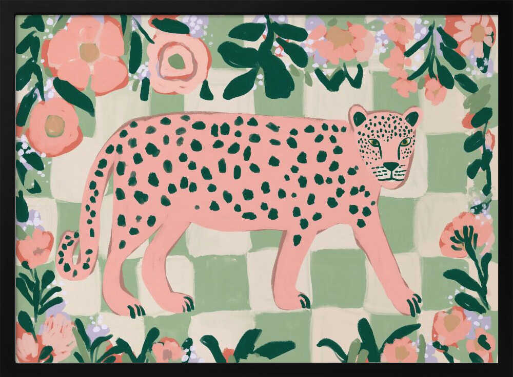 Pink Leopard Garden