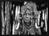 Adorned Tribal Woman Portrait