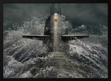 Soviet Submarine Surfacing