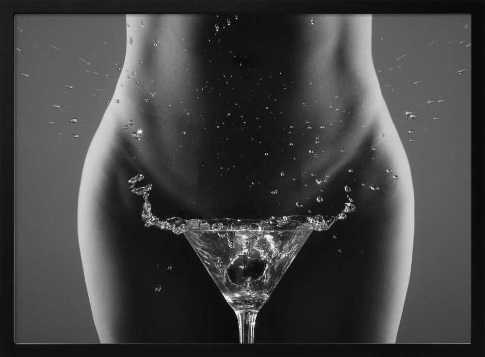 There´s Your drink, Sir... Art Print UK — Japanese Dark Wall Art — Living Room — Wall It All Prints