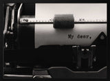 My Dear Typed Letter