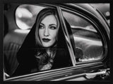 Elegant Woman In Car