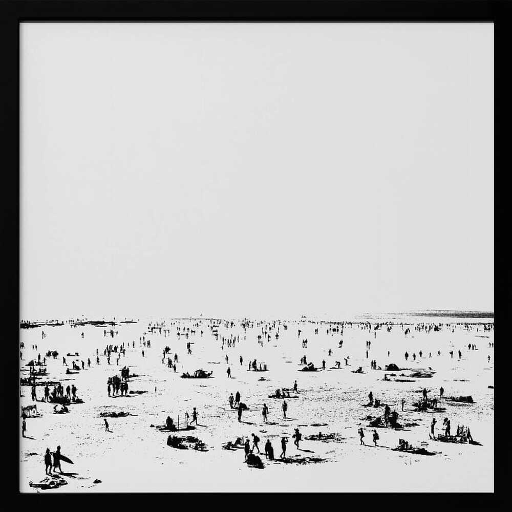 Beach No2 Art Print UK — Abstract Vibrant Wall Art — Office — Wall It All Prints