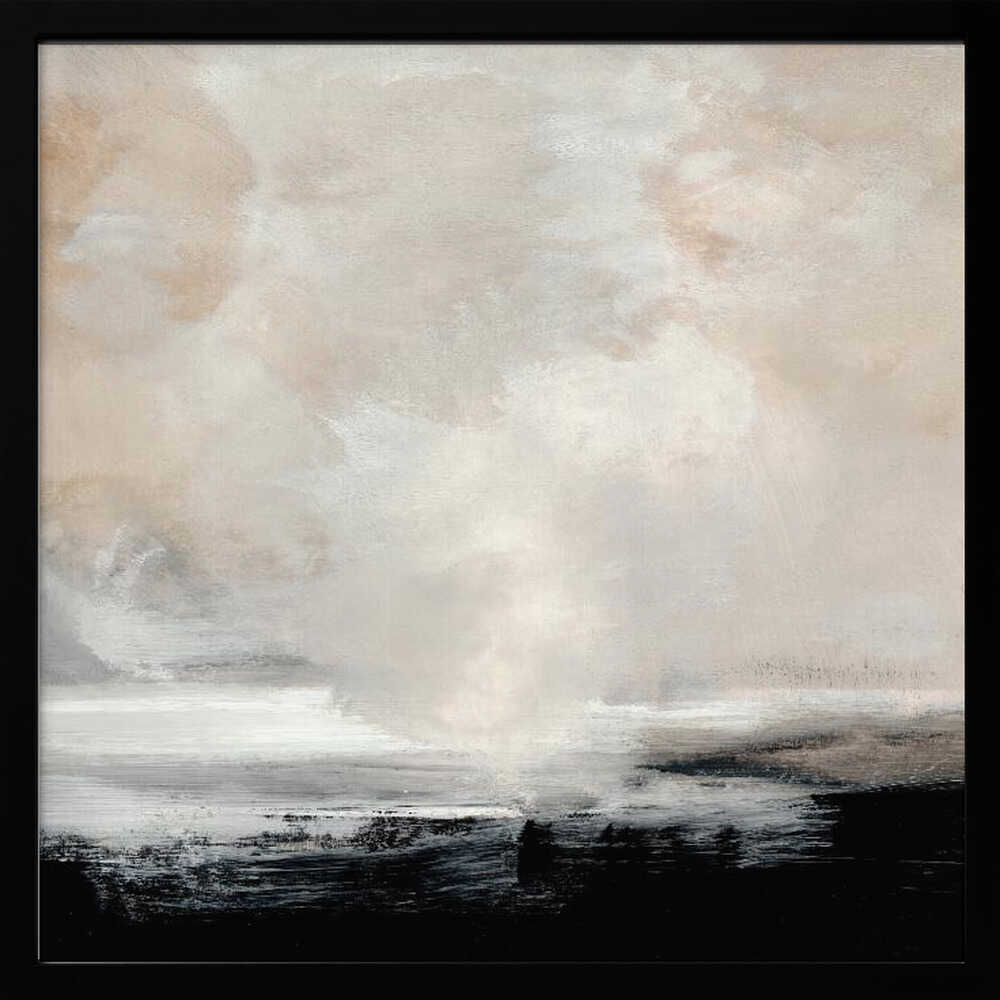 Clouds Art Print UK — Abstract Minimal Wall Art — Office — Wall It All Prints