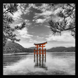 Miyajima Torii Gate Art Print UK — Japanese Calm Wall Art — Bedroom — Wall It All Prints