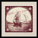Lisbon Sailing Ship Stamp