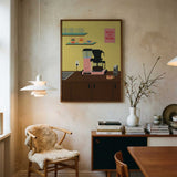 Back To Work Art Print UK — Food Vibrant Wall Art — Kitchen — Wall It All Prints