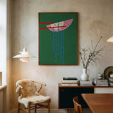 Hollywood Ramen Art Print UK — Japanese Vibrant Wall Art — Kitchen — Wall It All Prints