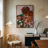 Sweet Morning Pastries Art Print UK — Food Vibrant Wall Art — Kitchen — Wall It All Prints