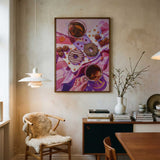 Sweet Tea and Donuts Art Print UK — Food Vibrant Wall Art — Kitchen — Wall It All Prints