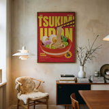 Delicious Japanese Udon Art Print UK — Japanese Vibrant Wall Art — Kitchen — Wall It All Prints