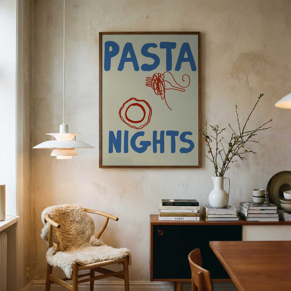 Untitled Art Print UK — Japanese Vibrant Wall Art — Living Room — Wall It All Prints