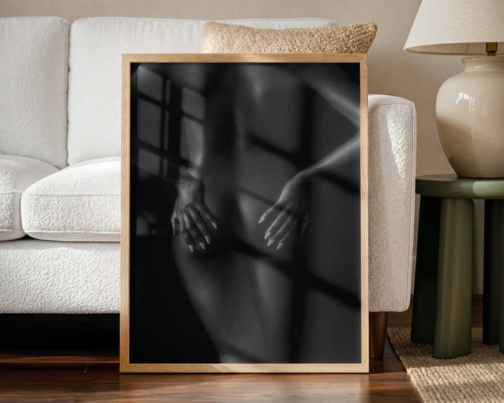 Untitled Art Print UK — Dark Moody Dark Wall Art — Living Room — Wall It All Prints